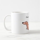 Geanimeerde Dachshund-Mok Koffiemok (Links)