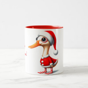 Geanimeerde Duck Kerst Mok