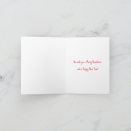 Geanimeerde eendenkerst kaart (Binnen)