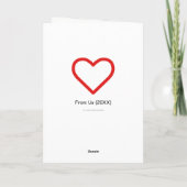 Geanimeerde Floral Magic Wedding Day Gefeliciteerd Kaart (Achterkant)