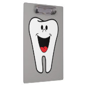 Geanimeerde glimlende tand klembord (Rechts)