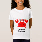Geanimeerde Happy Red Crab T-shirt (Voorkant)
