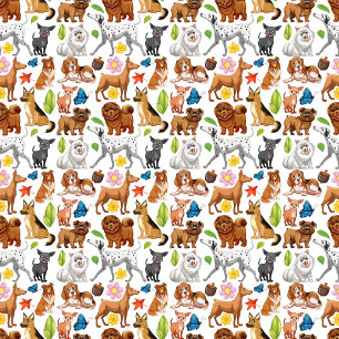 Geanimeerde honden telefoonhoesje iPhone 15 case