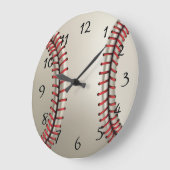 Geanimeerde honkbal ronde klok (Hoek)