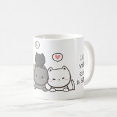 Geanimeerde Kat Mok - schattige kat mok cadeau (Voorkant rechts)