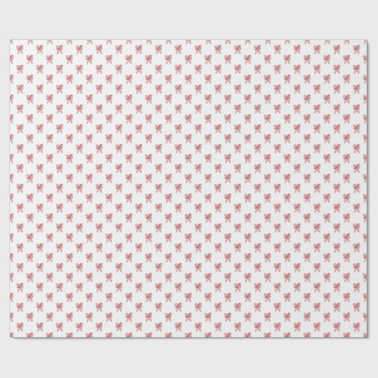 Geanimeerde kerstboog cadeaupapier (Vlak)
