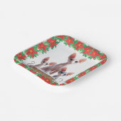 Geanimeerde Kerstmis Sphynx Papieren Bordje (Gebogen)