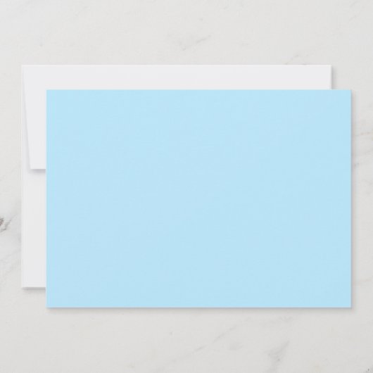 Geanimeerde Pasen Bunny Custom Uitnodiging (Achterkant)