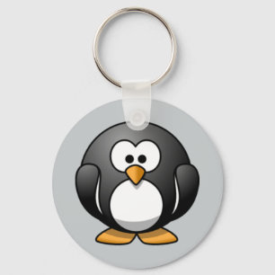Geanimeerde Penguin-sleutelhanger Sleutelhanger