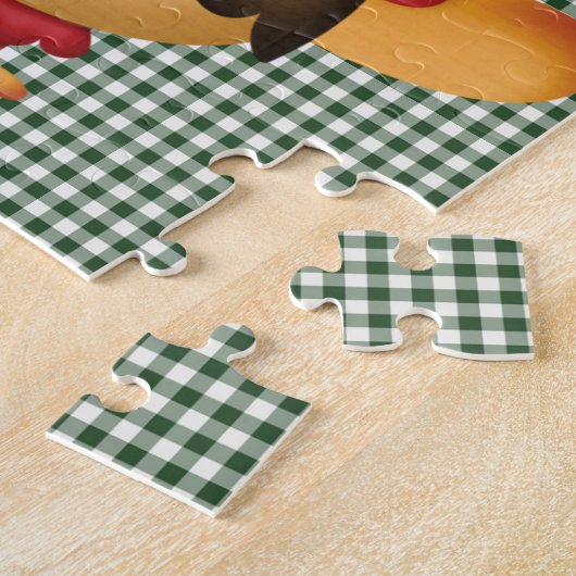 Geanimeerde puzzle van Turkije Legpuzzel (Zijkant)