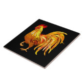 Geanimeerde Rooster Tegeltje (Zijkant)