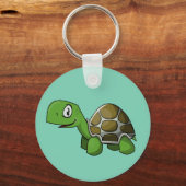 Geanimeerde schildpadSleutelhanger Sleutelhanger (Voorkant)