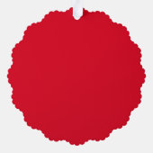 Geanimeerde teckel ornament kaart (Achterkant)