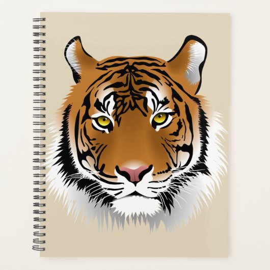 Geanimeerde tijgerachtergrond planner (Voorkant)