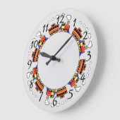 Geanimeerde trein grote klok (Hoek)