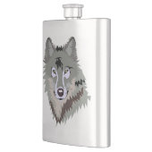 Geanimeerde Wolf Heupfles (Links)