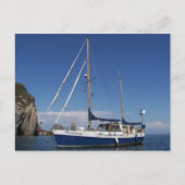 Geankerd in Zuid-Italië Briefkaart (Voorkant)