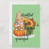 Geankerde en dankbaar papier (Voorkant)