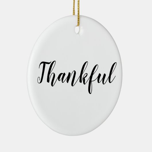 Geankerde zwarte, witte, aangepaste kerstmis keramisch ornament (Rechts)