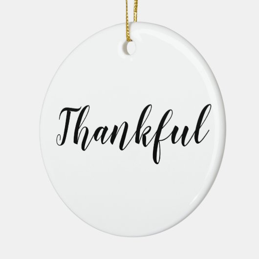 Geankerde zwarte, witte, aangepaste kerstmis keramisch ornament (Links)