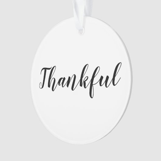 Geankerde zwarte, witte, aangepaste kerstmis ornament (voorkant)