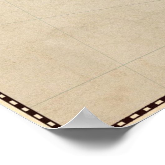 Geannoteerde kaart van Oost-Exandria Poster (Hoek)