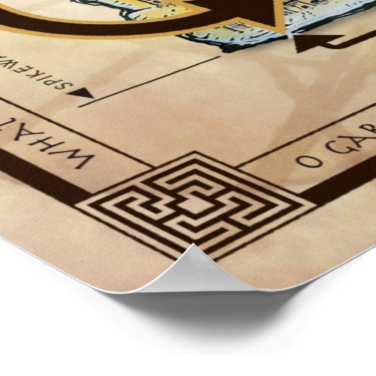 Geannoteerde kaart van Sigil Poster (Hoek)