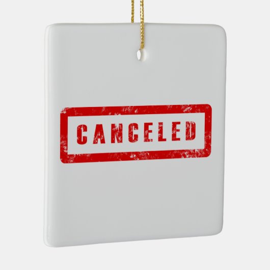 Geannuleerd Ornament (Rechts)