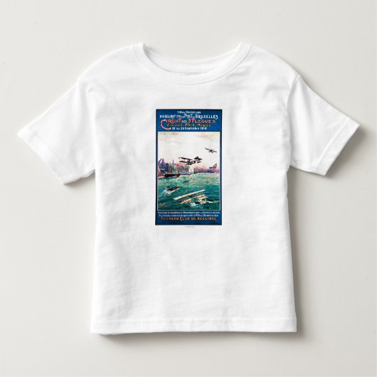 Geannuleerd Poster voor promotie op vlottervlak Kinder Shirts (Voorkant)