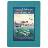 Geannuleerd Poster voor promotie op vlottervlak Klembord (Achterkant)