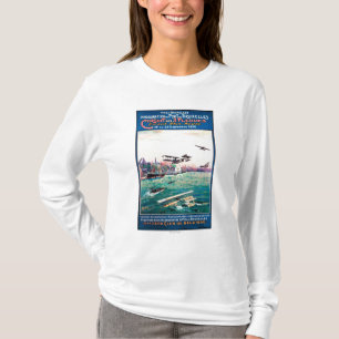 Geannuleerd Poster voor promotie op vlottervlak T-shirt