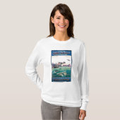 Geannuleerd Poster voor promotie op vlottervlak T-shirt (Voorkant volledig)