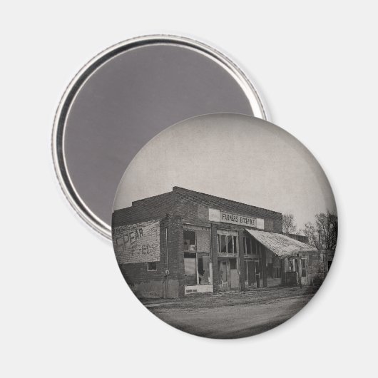 Geannuleerde diervoederwinkel magneet (Voorkant / Achterkant)