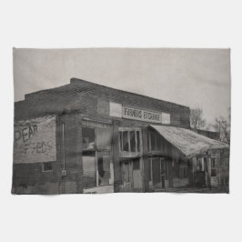 Geannuleerde diervoederwinkel theedoek