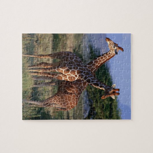Geannuleerde Giraffe 2 Legpuzzel (Horizontaal)