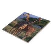 Geannuleerde Giraffe 2 Tegeltje (Zijkant)