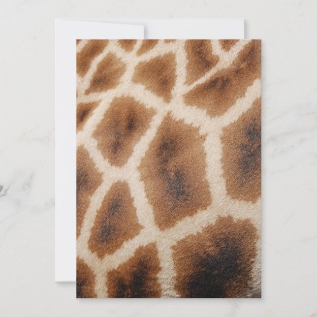 Geannuleerde Giraffe Pattern Wild Animal Print Gif (Voorkant)