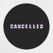 Geannuleerde labels (Design 2)