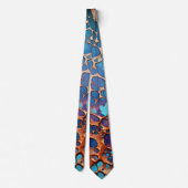 Geanodiseerd Metalen Art Necktie Stropdas (Achterkant)