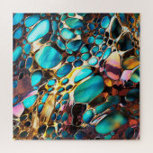 Geanodiseerd Metalen Kunst Puzzel Legpuzzel (Horizontaal)