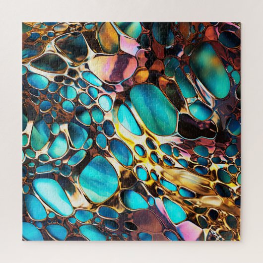 Geanodiseerd Metalen Kunst Puzzel Legpuzzel (Verticaal)