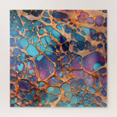 Geanodiseerd Metalen Kunst Puzzel Legpuzzel (Verticaal)