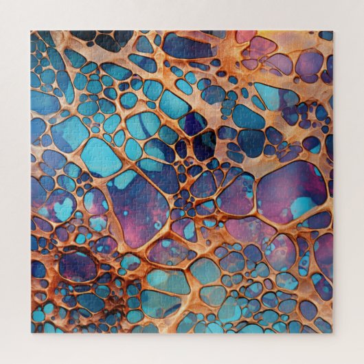 Geanodiseerd Metalen Kunst Puzzel Legpuzzel (Verticaal)