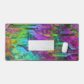 geanodiseerd titanium : bureaumat (Keyboard & Muis)