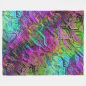 Geanodiseerd titanium: fleece deken (Voorkant (Horizontaal))