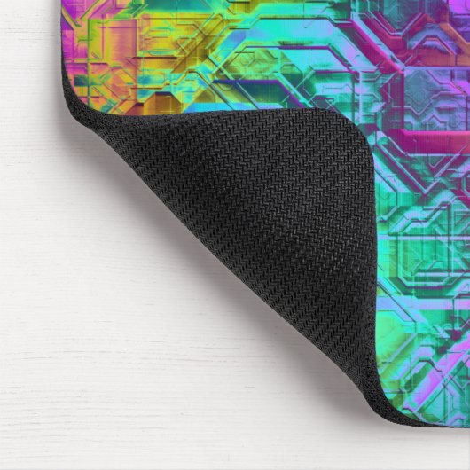 geanodiseerd titanium : muismat (Hoek)