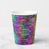 Geanodiseerd titanium: papieren bekers (Links)