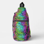 Geanodiseerd titanium: sling bag (Voorkant)