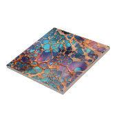 Geanodiseerde Metal Art Tegel Tegeltje (Zijkant)