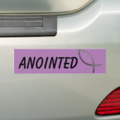 GEANOÏNTEGREERD Citaat/Jezus Symbool Bumpersticker (Op auto)